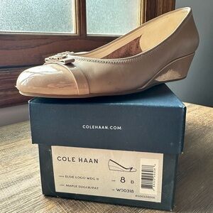 Cole Haan Elsie logo wedge shoes